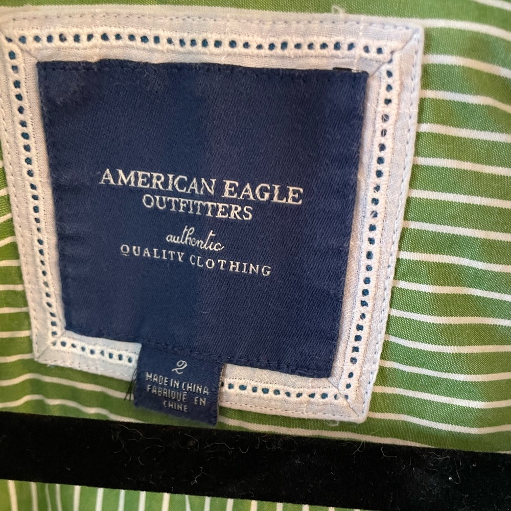 American Eagle striped button down - Picture 3 of 10